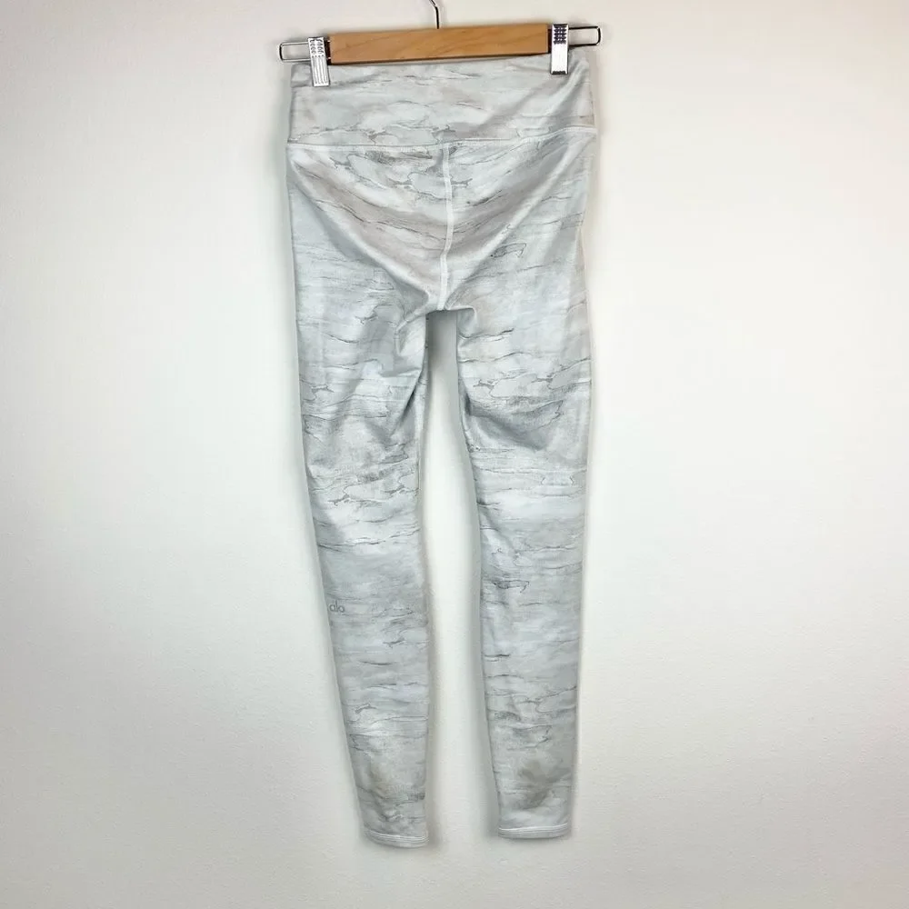 Alo Yoga Airbrushed Leggings - Sequoia Marble